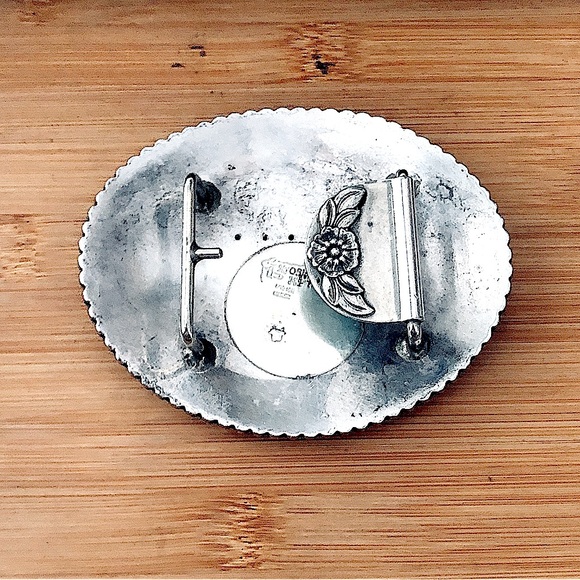 $1,128  2002 Estate Champion Cowboy Buckle  Sterling Silver & 10K Gold Filled - Picture 3 of 9